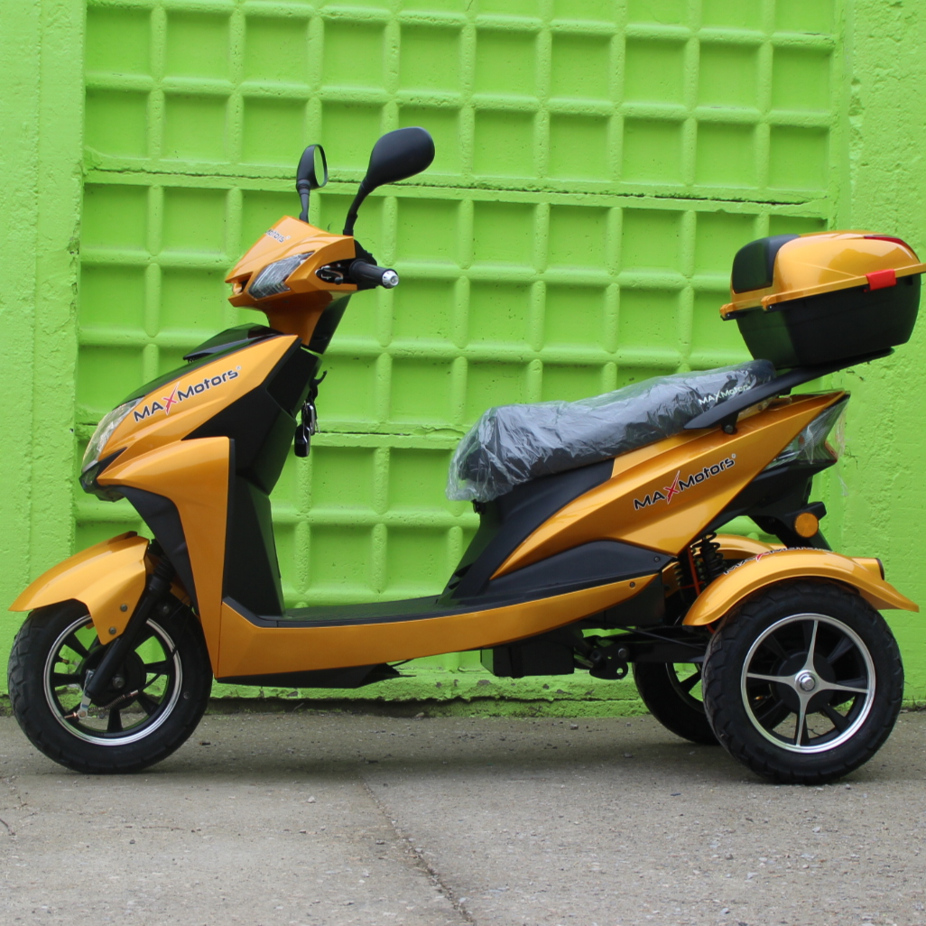 Електрическа триколка - скутер Maxmotors Sport 1500W GOLD - Image 4