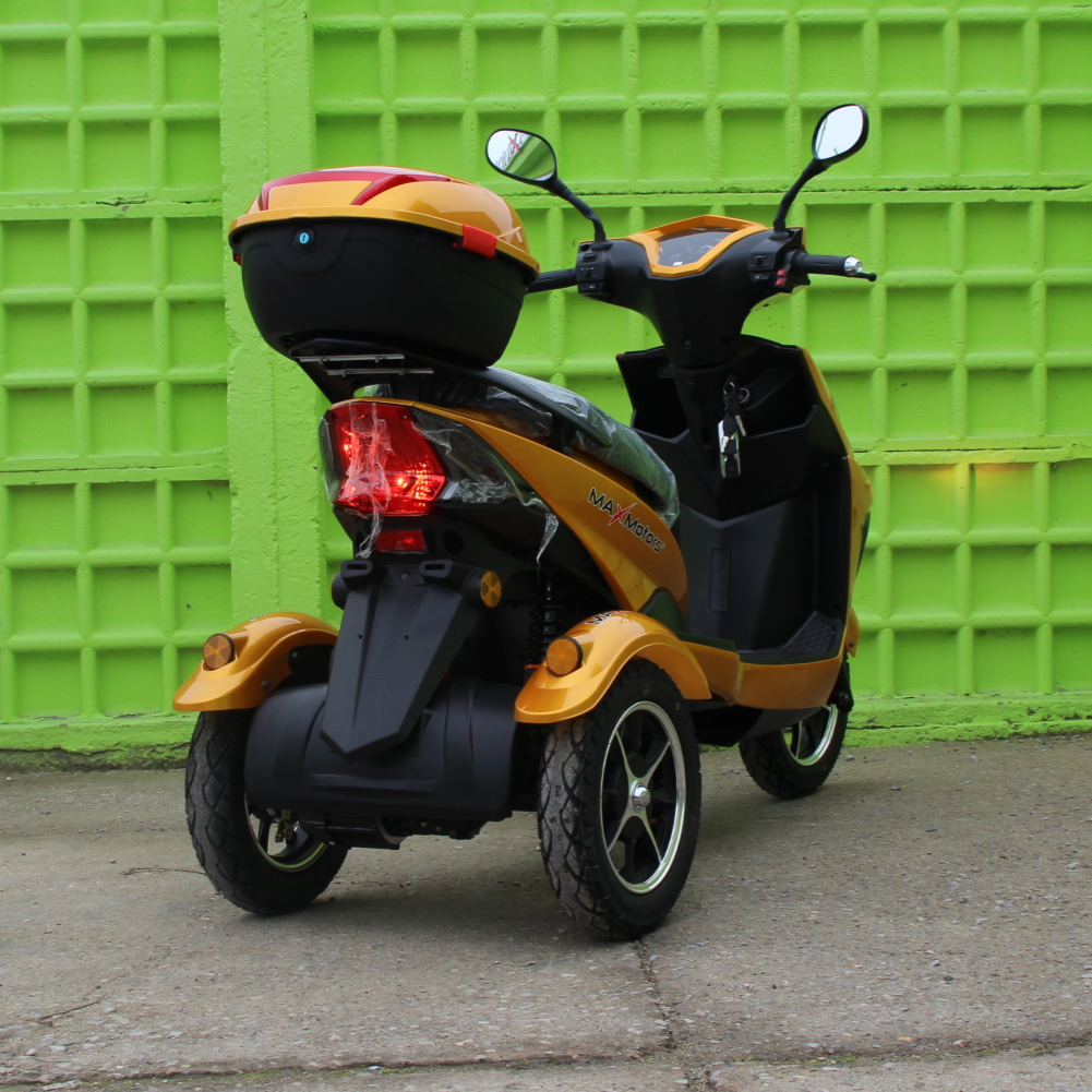 Електрическа триколка - скутер Maxmotors Sport 1500W GOLD - Image 5
