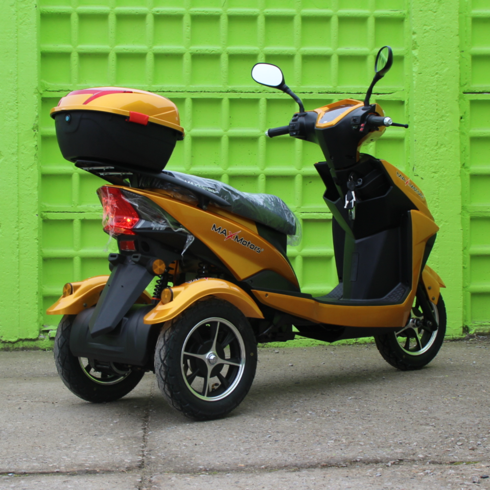 Електрическа триколка - скутер Maxmotors Sport 1500W GOLD - Image 6