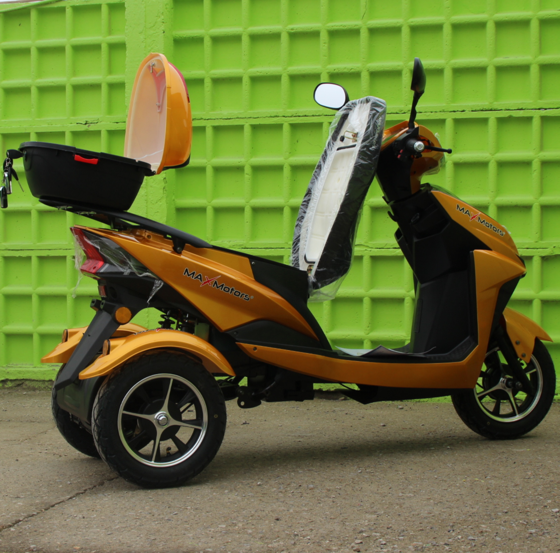 Електрическа триколка - скутер Maxmotors Sport 1500W GOLD - Image 7