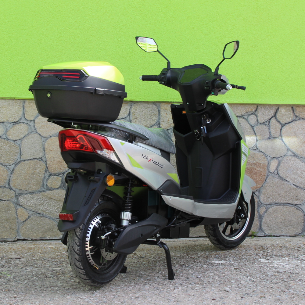 Електрически скутер MaxMotors Power G 3000W Green/Gray - Image 4