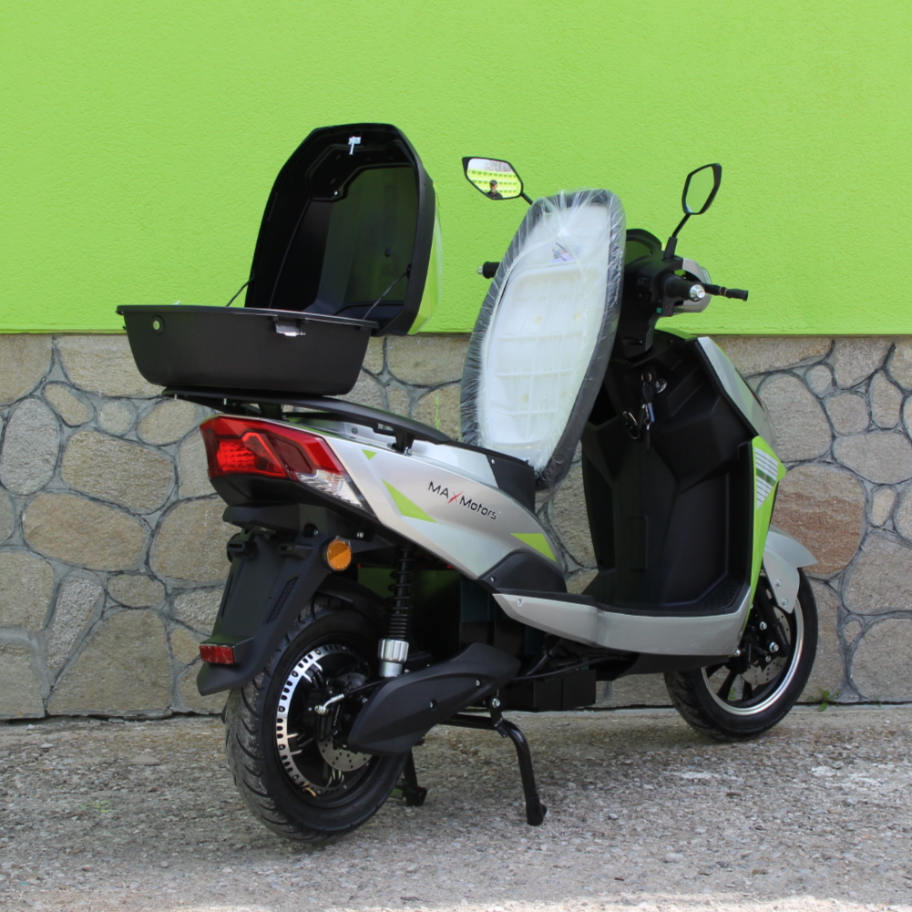 Електрически скутер MaxMotors Power G 3000W Green/Gray - Image 5