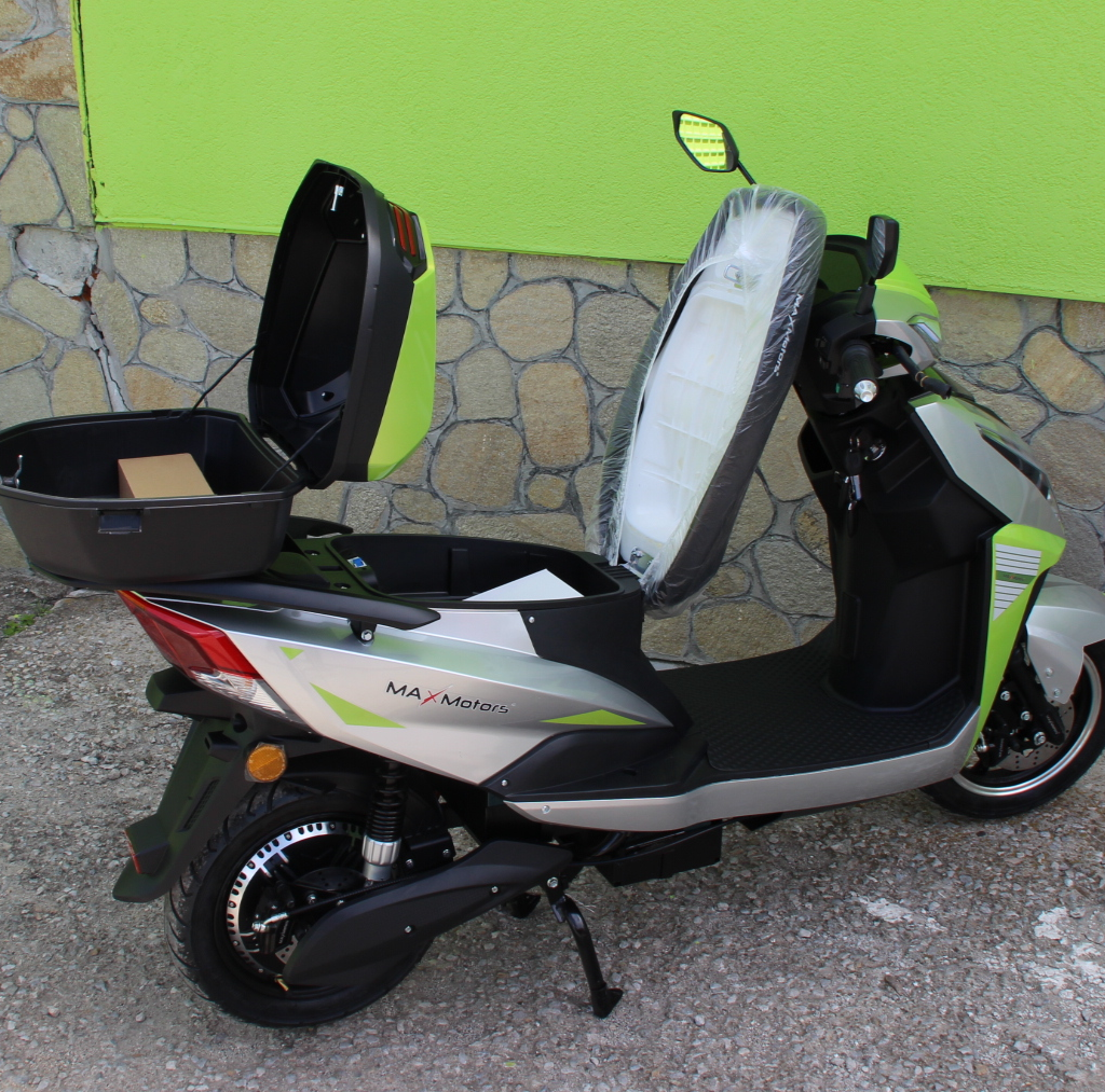 Електрически скутер MaxMotors Power G 3000W Green/Gray - Image 6