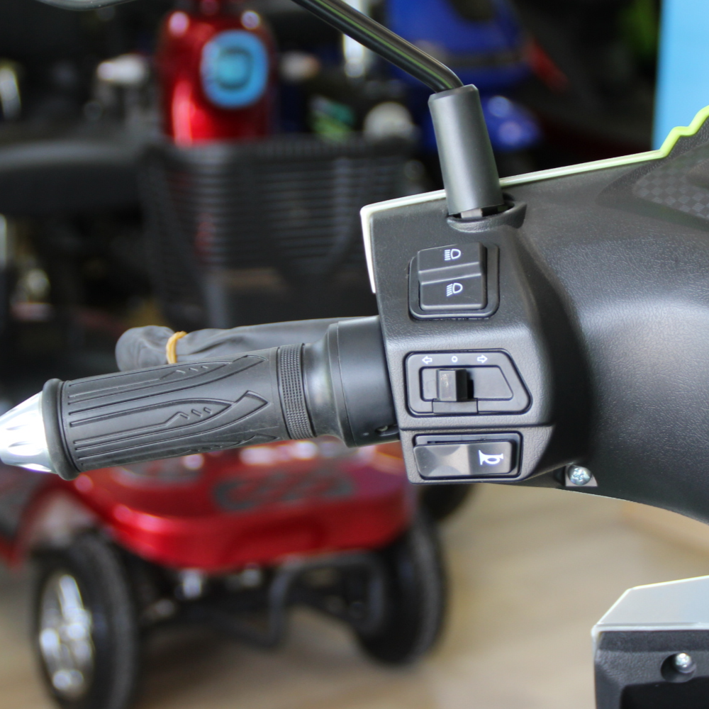 Електрически скутер MaxMotors Power G 3000W Green/Gray - Image 9