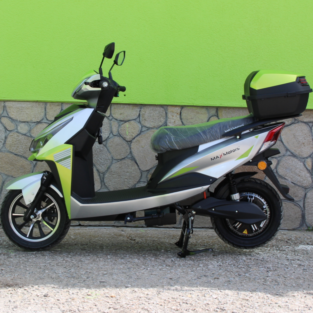 Електрически скутер MaxMotors Power G 3000W Green/Gray - Image 7