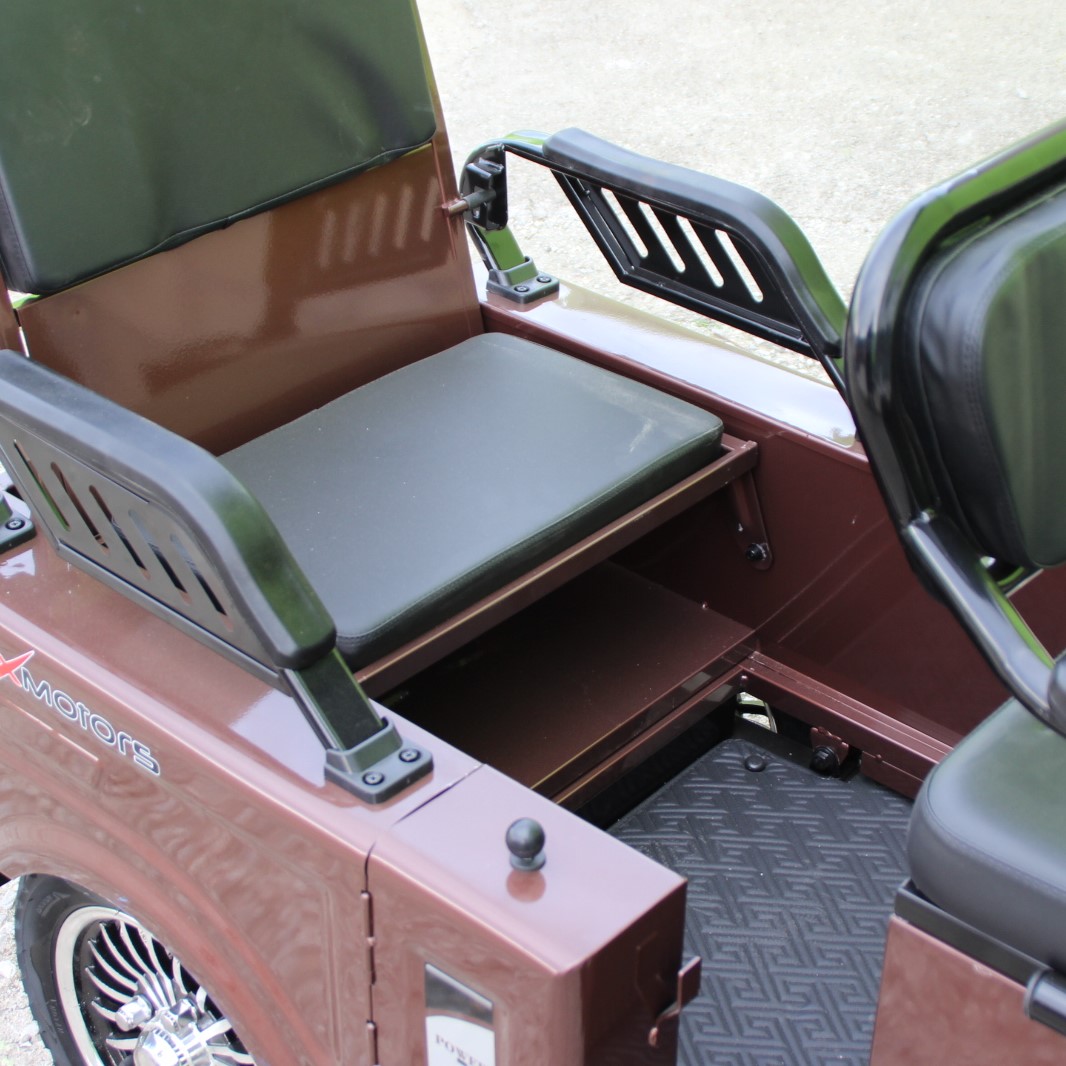 Двуместна електрическа триколка MAX MOTORS 1500W 20 AH - Image 6