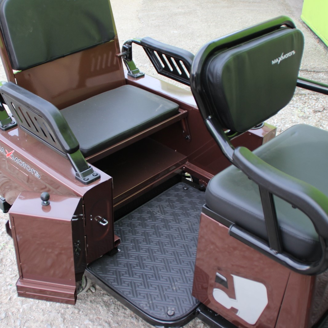 Двуместна електрическа триколка MAX MOTORS 1500W 20 AH - Image 7