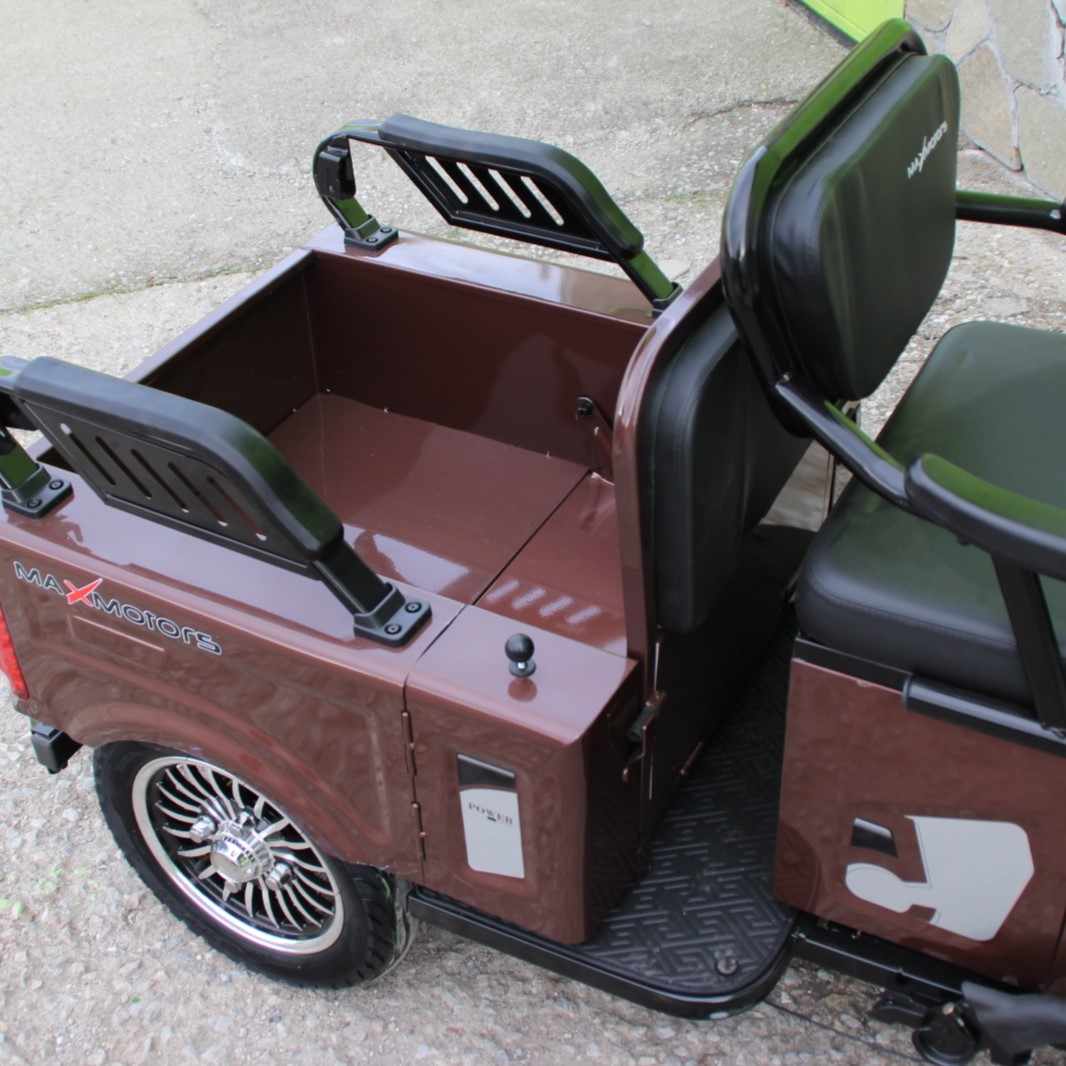 Двуместна електрическа триколка MAX MOTORS 1500W 20 AH - Image 8
