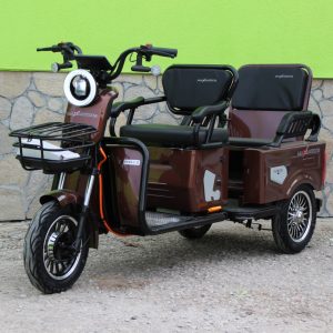Двуместна електрическа триколка MAX MOTORS 1500W 20 AH