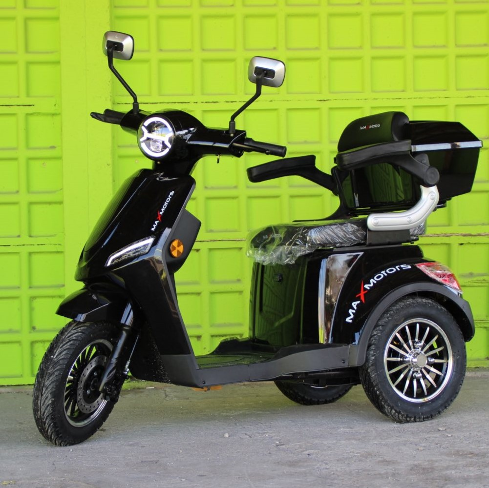 Електрическа триколка MaxMotors FM1 Lux BLACK 1500W - Image 3