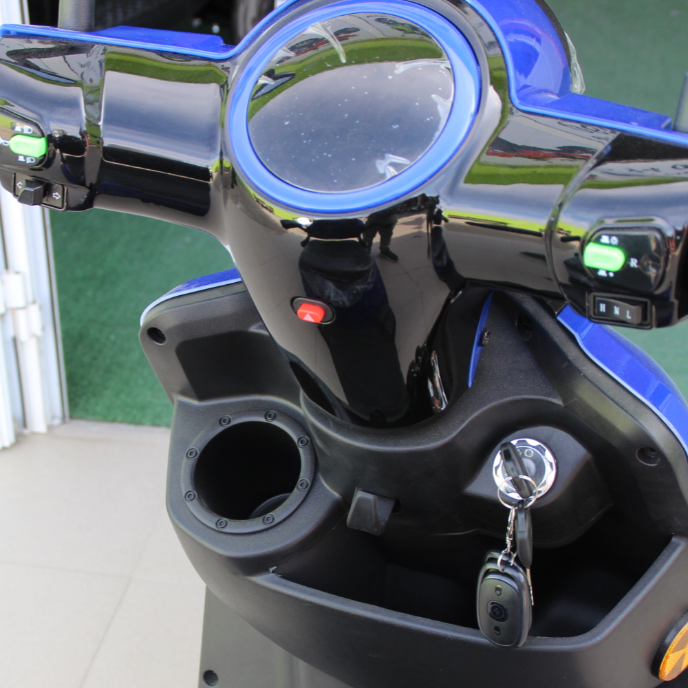 Електрическа триколка MaxMotors FM1 Lux BLUE 1500W - Image 11