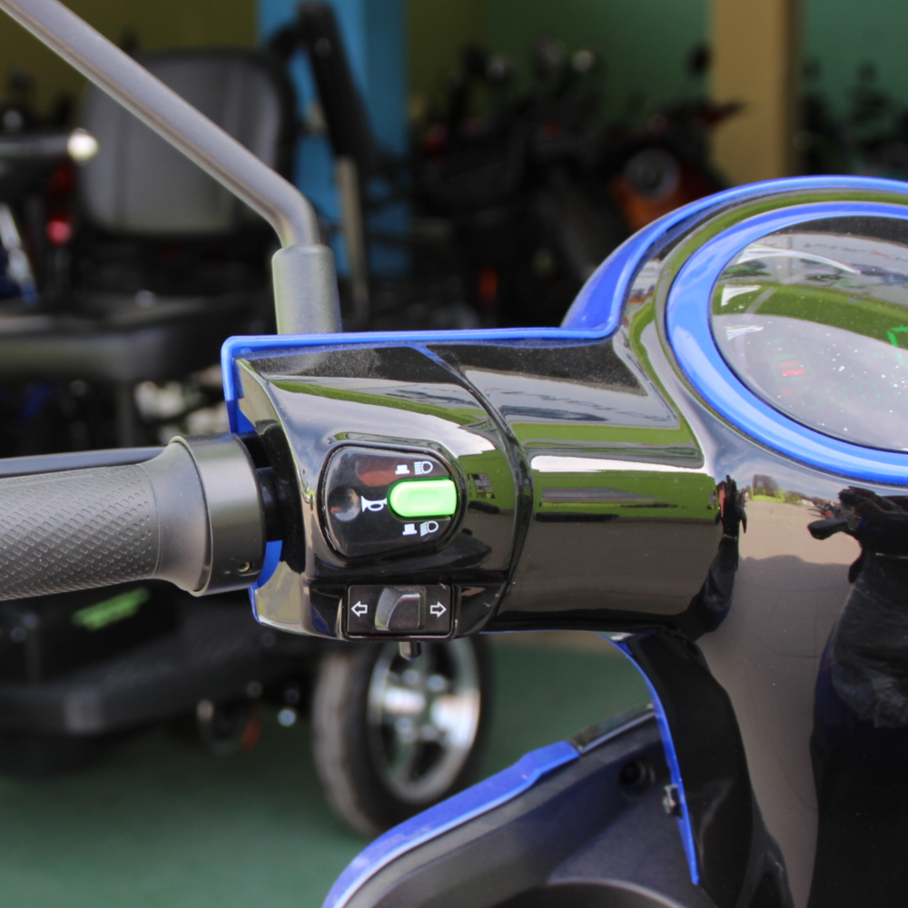Електрическа триколка MaxMotors FM1 Lux BLUE 1500W - Image 5
