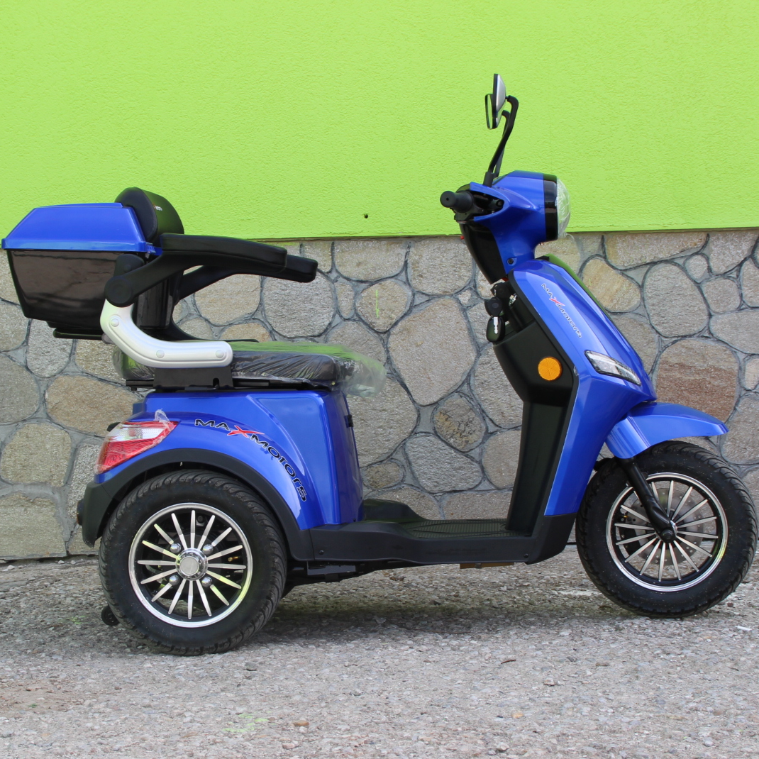 Електрическа триколка MaxMotors FM1 Lux BLUE 1500W - Image 4