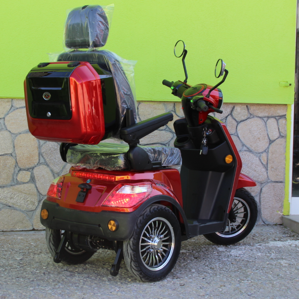 Електрическа триколка Max Motors FM2 PRO Red 1800W - Image 4