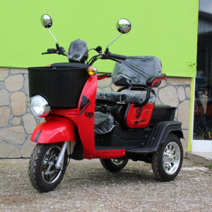 Електрическа триколка X2 Red | 1500W, триместна - vikilux