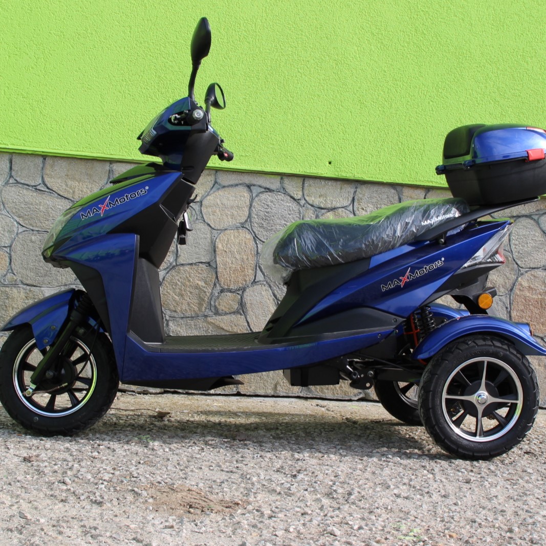 Електрическа триколка - скутер Maxmotors Sport 1500W BLUE - Image 5