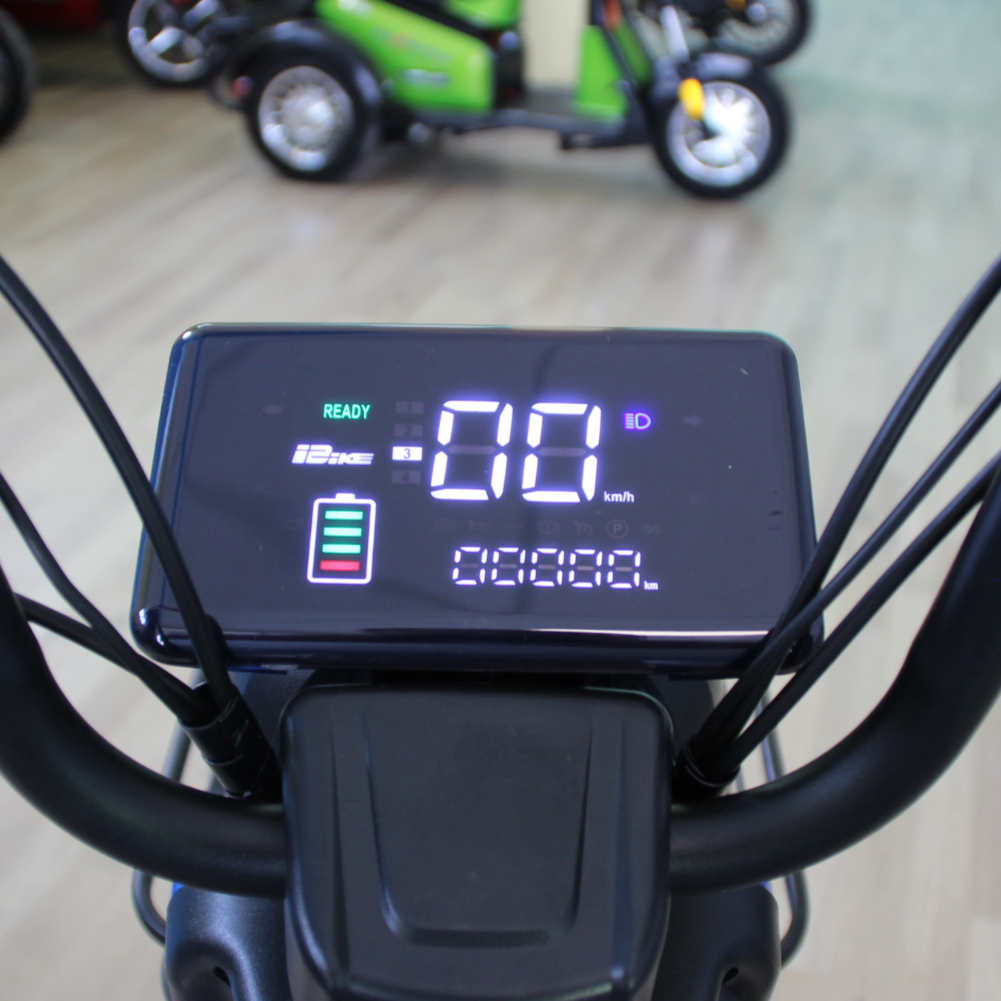 Електрически скутер с педали MaxMotors 500W/48V/15Ah – BLUE - Image 6