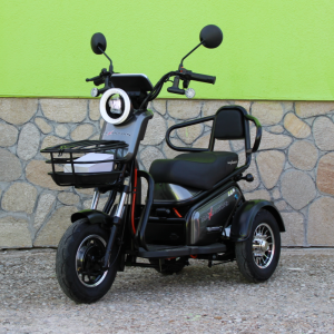 Електрическа триколка | Pudding GRAY, 1800W - vikilux