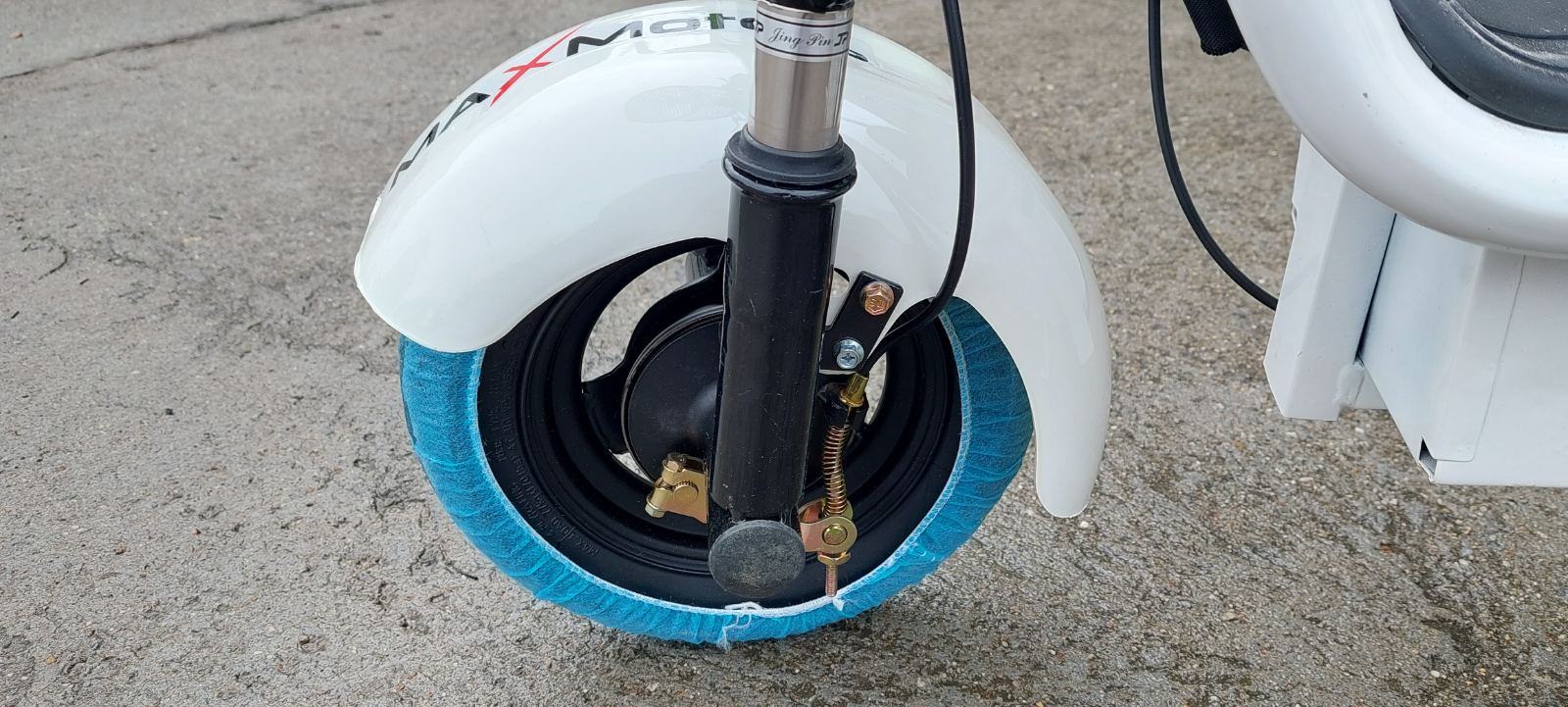Електрически Скутер MaXmotors Мини Дизайн 350W WHITE - Image 6