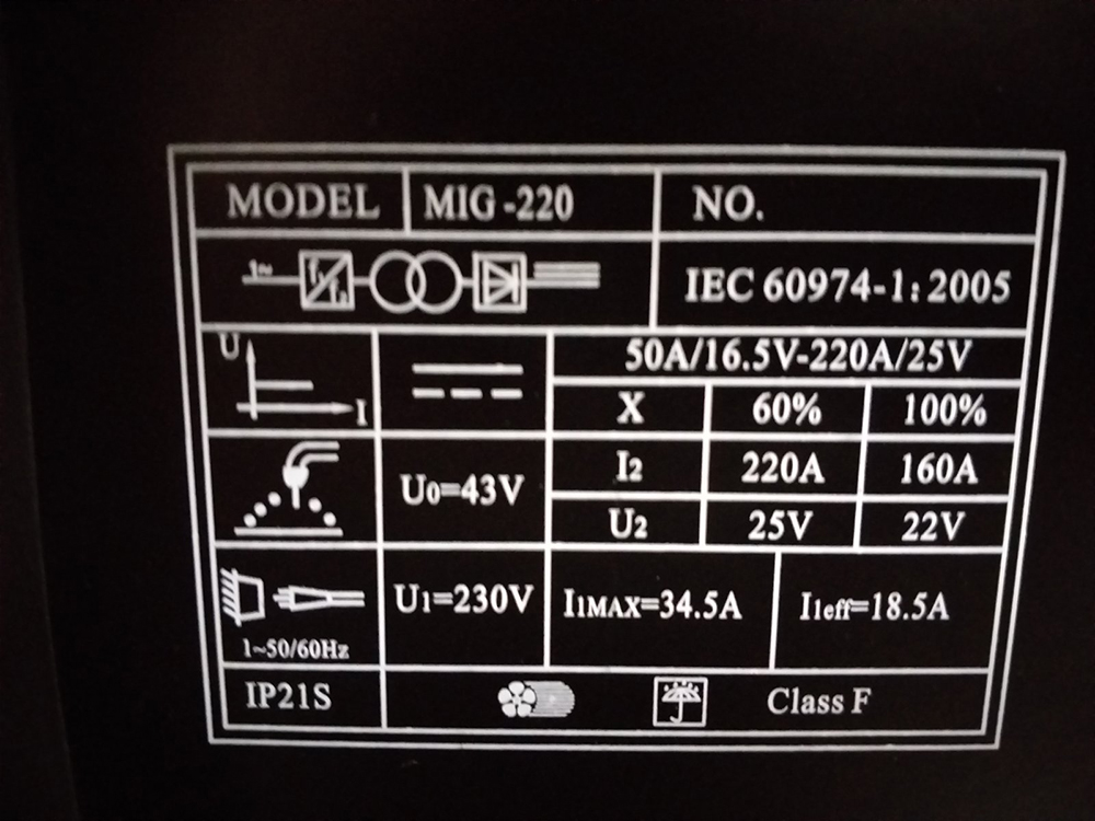 Телоподаващо с електрожен СО2 220A Force 2 професионално - Image 7