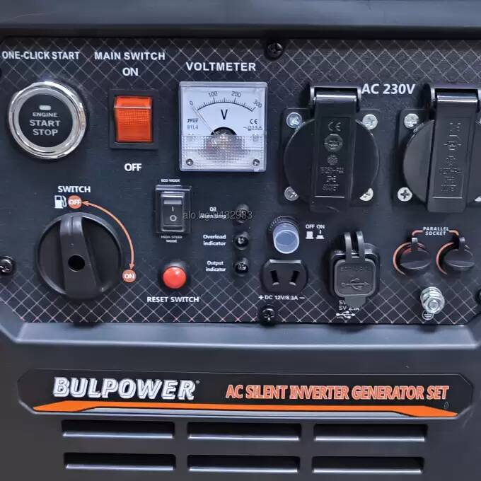 ИНВЕРТОРЕН ГЕНЕРАТОР ЗА ТОК BULPOWER 4KW 5500IE - Image 4