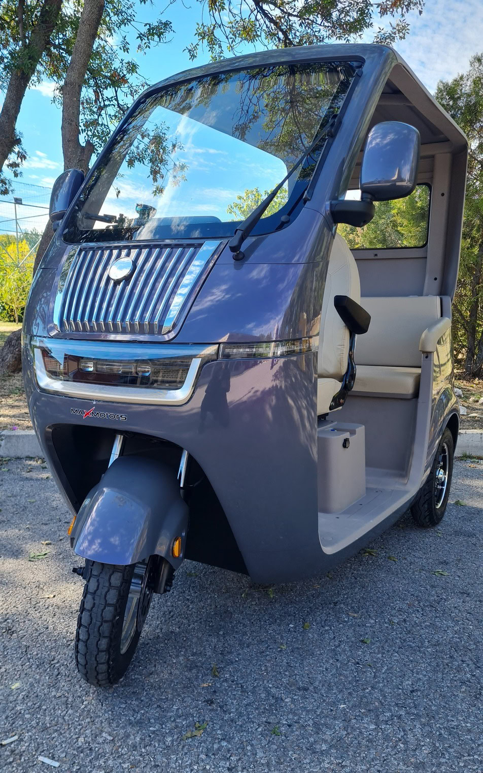 Електрическа триколка Max Motors Luxury Bus Purple - Image 12