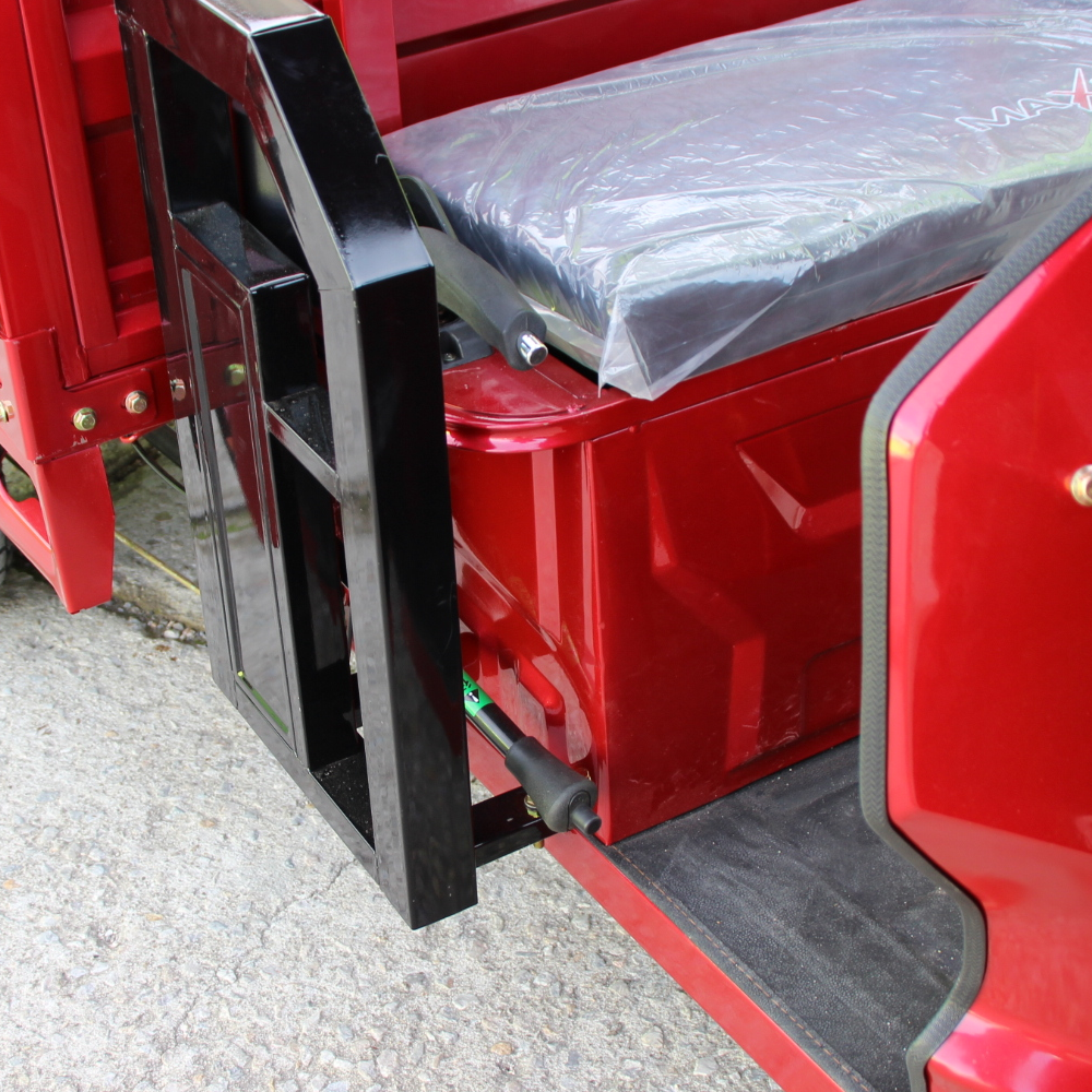 Електрическа Селскостопанска Триколка с Покрив 2000W Maxmotors RED - Image 12
