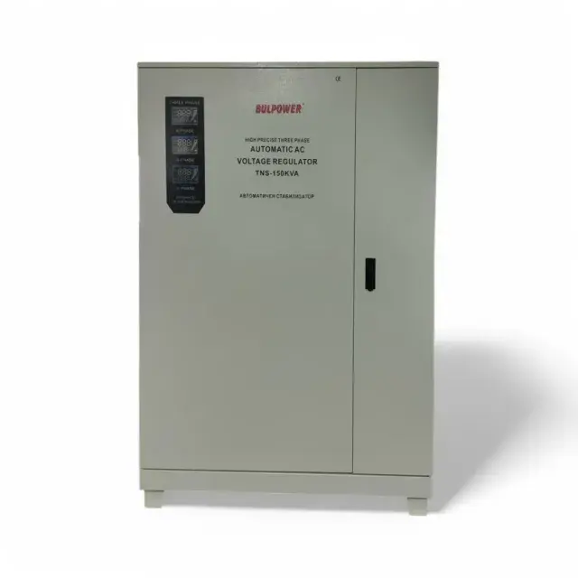 Автоматични Стабилизатори на ток и напрежение 150 kVA BULPOWER с LED дисплей