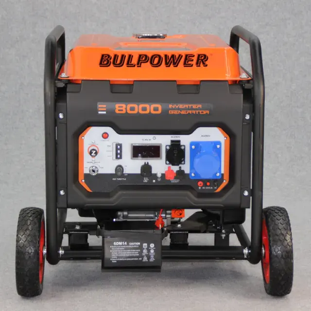 Генератор за ток инверторен Bulpower 7.5 kW модел 8000I ел. старт, монофазен - Image 2