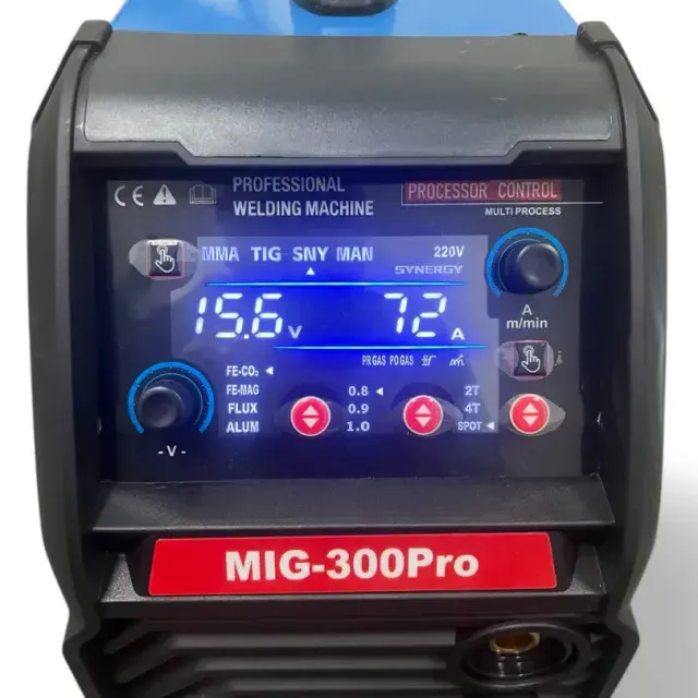 Телоподаващ апарат VikiLux MIG 300 SNY Profi с микропороцесор - Image 2