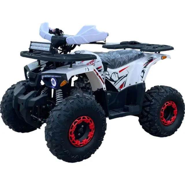 ATV 150cc MaxMotors Ranger автоматик с LED бар - WHITE - Image 3