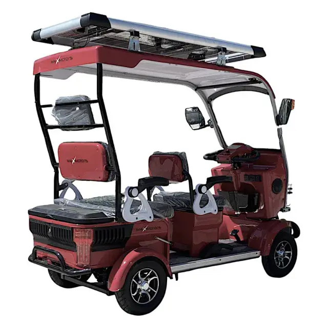 Електрическа четириколка MaxMotors със соларен панел CARGO LUX SOLAR PLUS 2000W - Image 3