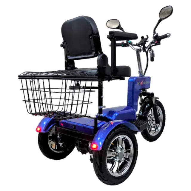 Електрическа Триколка MaxMotors LUX A6 1000W BLUE - Image 3