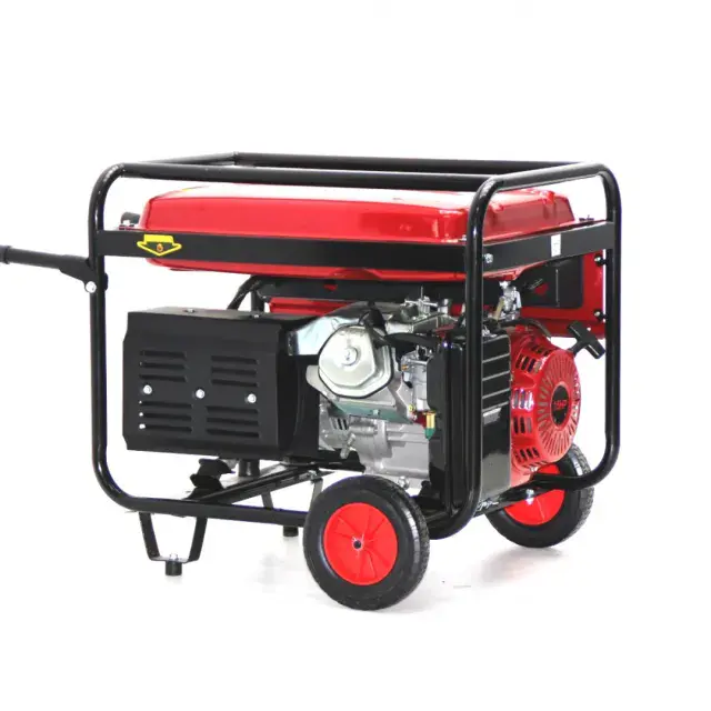 Генератор за ток Bulpower 7.5KW с ел.старт BR PROFESSIONAL с AVR монофазен бензин или газ - Image 4