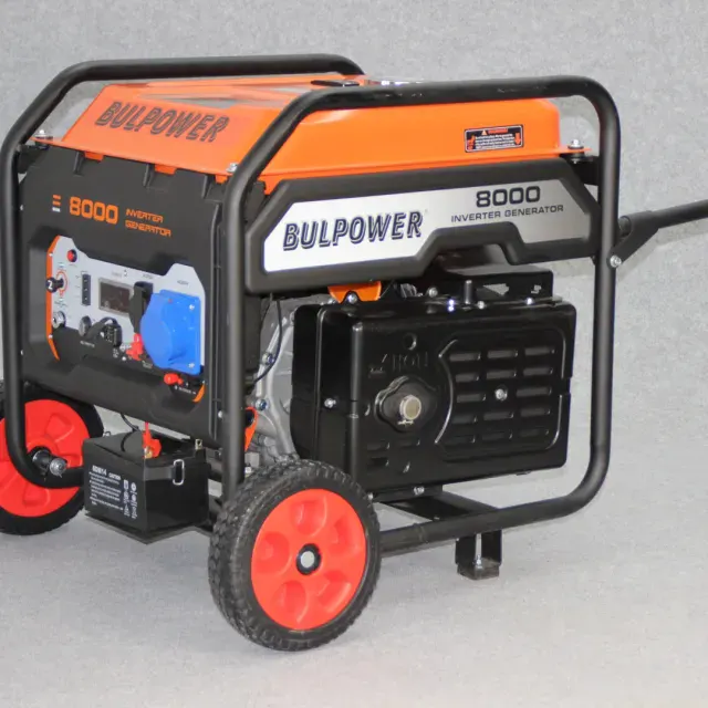 Генератор за ток инверторен Bulpower 7.5 kW модел 8000I ел. старт, монофазен - Image 4