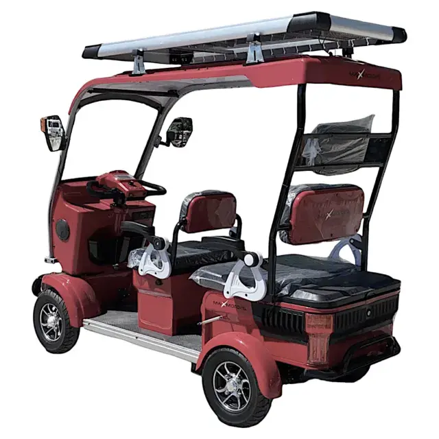 Електрическа четириколка MaxMotors със соларен панел CARGO LUX SOLAR PLUS 2000W - Image 5