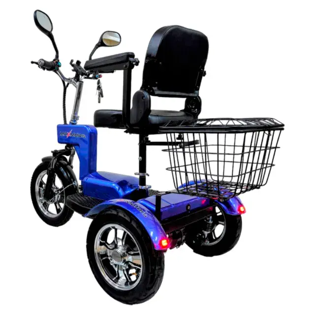 Електрическа Триколка MaxMotors LUX A6 1000W BLUE - Image 5