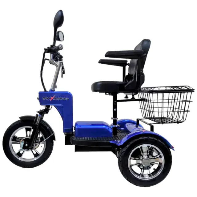 Електрическа Триколка MaxMotors LUX A6 1000W BLUE - Image 6