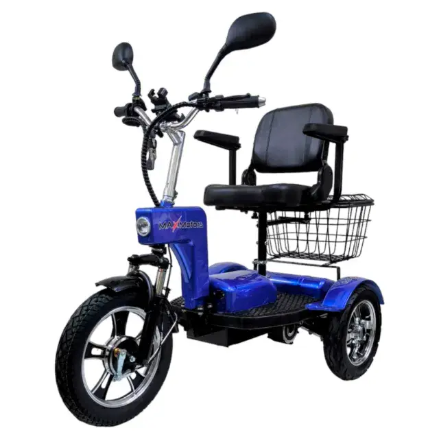 Електрическа Триколка MaxMotors LUX A6 1000W BLUE - Image 7