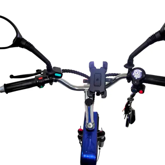 Електрическа Триколка MaxMotors LUX A6 1000W BLUE - Image 9