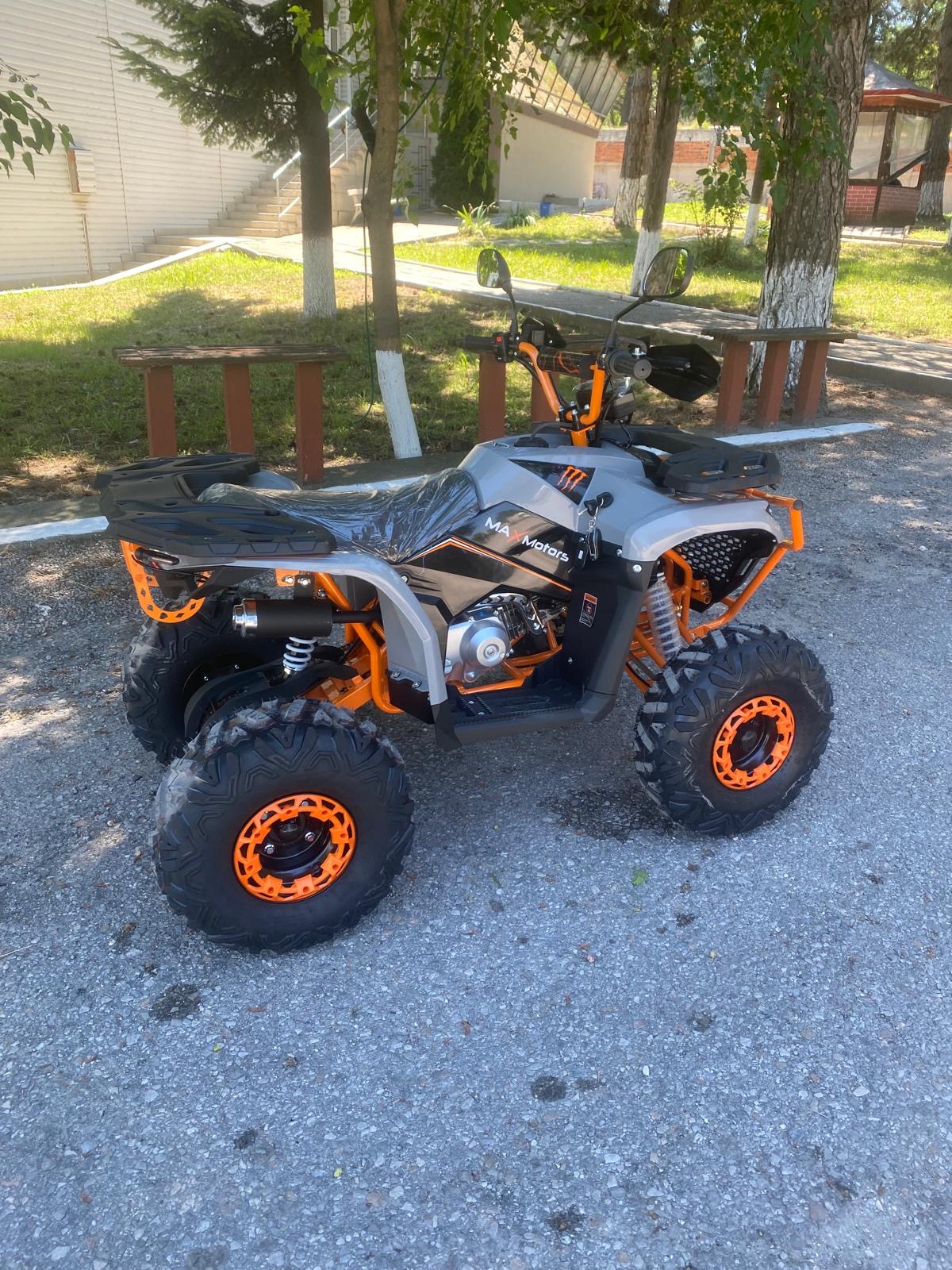 Бензиново АТВ MaxMotors 150cc Beast Grey - Image 4