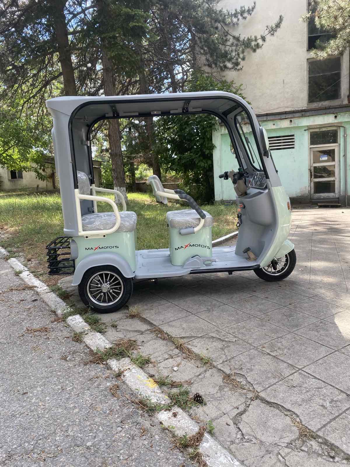 Електрическа триместна триколка MaxMotors NEW GOLF GREEN - Image 5