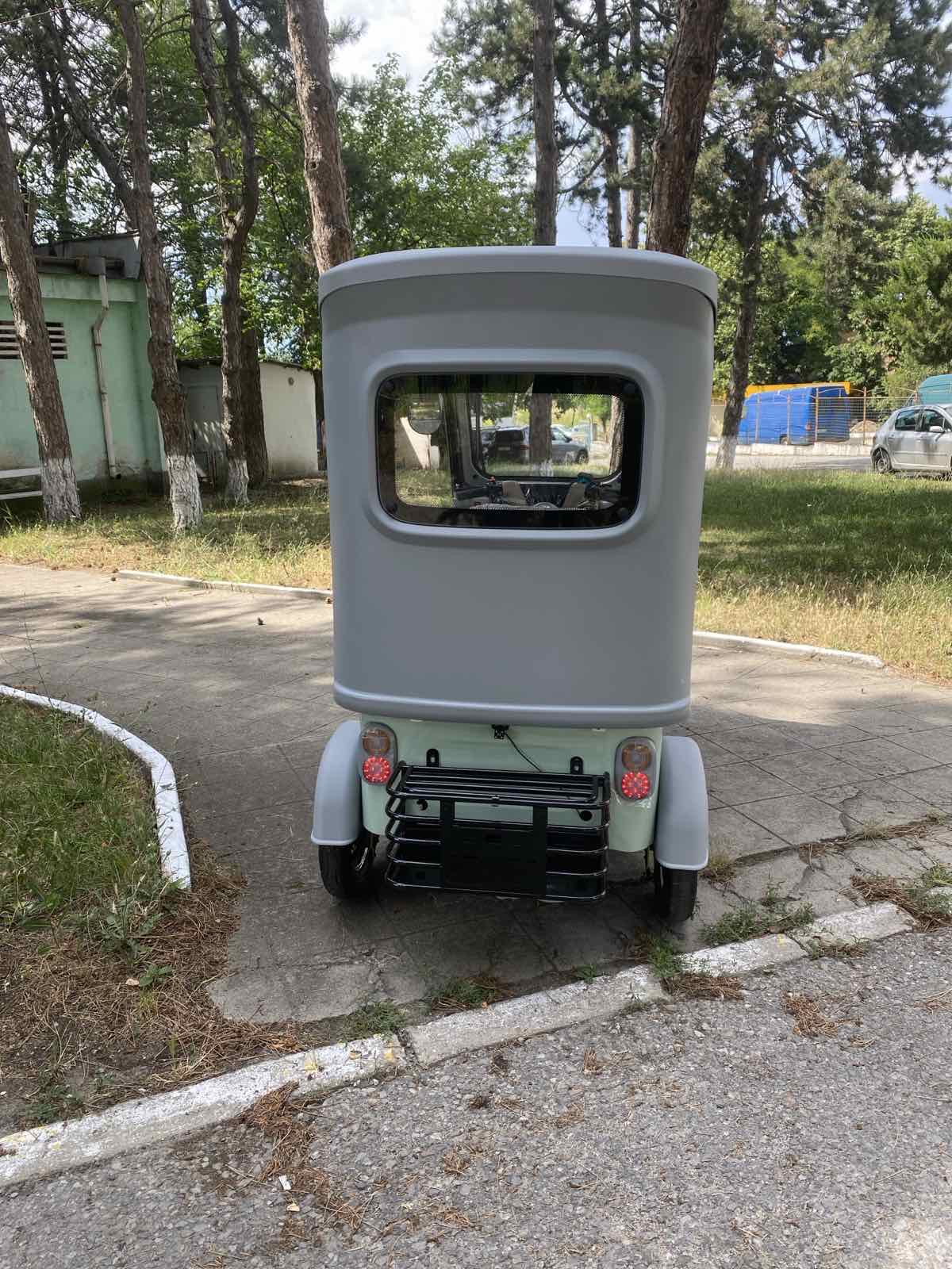 Електрическа триместна триколка MaxMotors NEW GOLF GREEN - Image 7