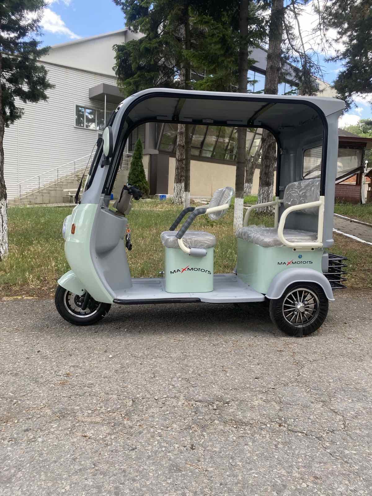 Електрическа триместна триколка MaxMotors NEW GOLF GREEN - Image 8