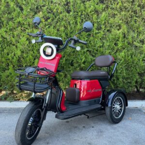 Електрическа триколка | Grand Pudding 2000W Red - vikilux