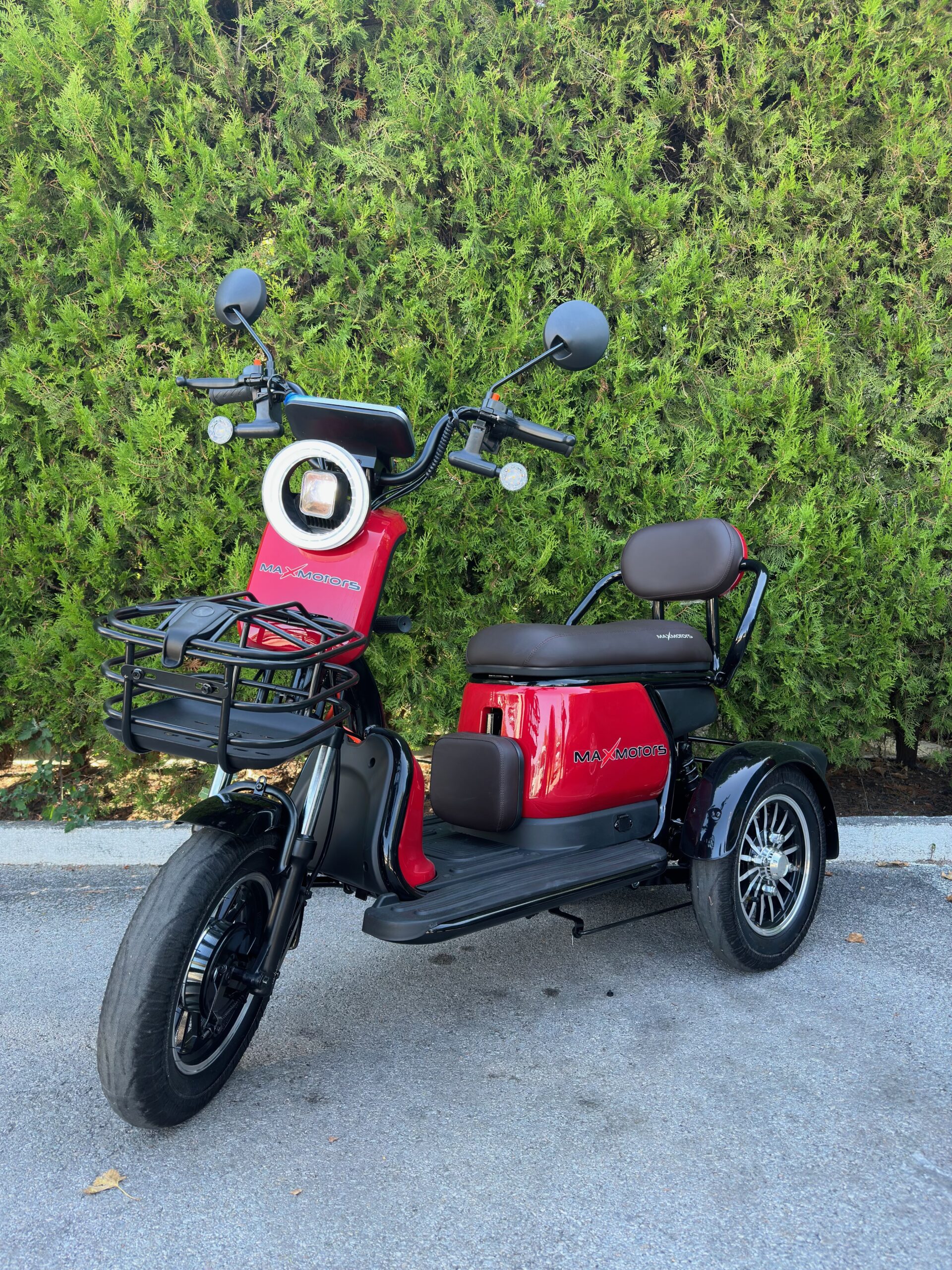 Електрическа триколка | Grand Pudding 2000W Red - vikilux