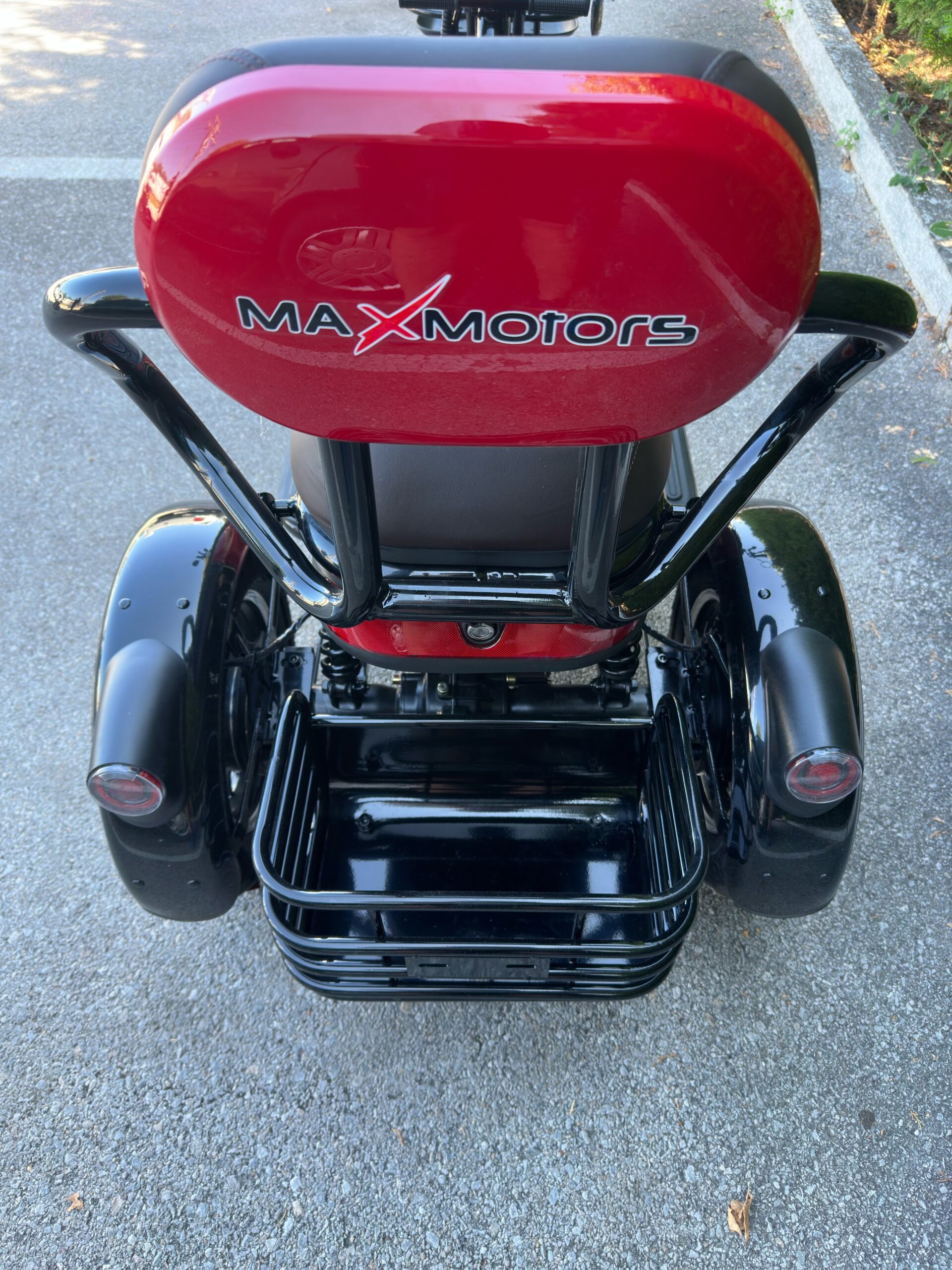 Електрическа триколка MaxMotors Grand Pudding 2000W-60V-25Ah Red, двуместна - Image 6