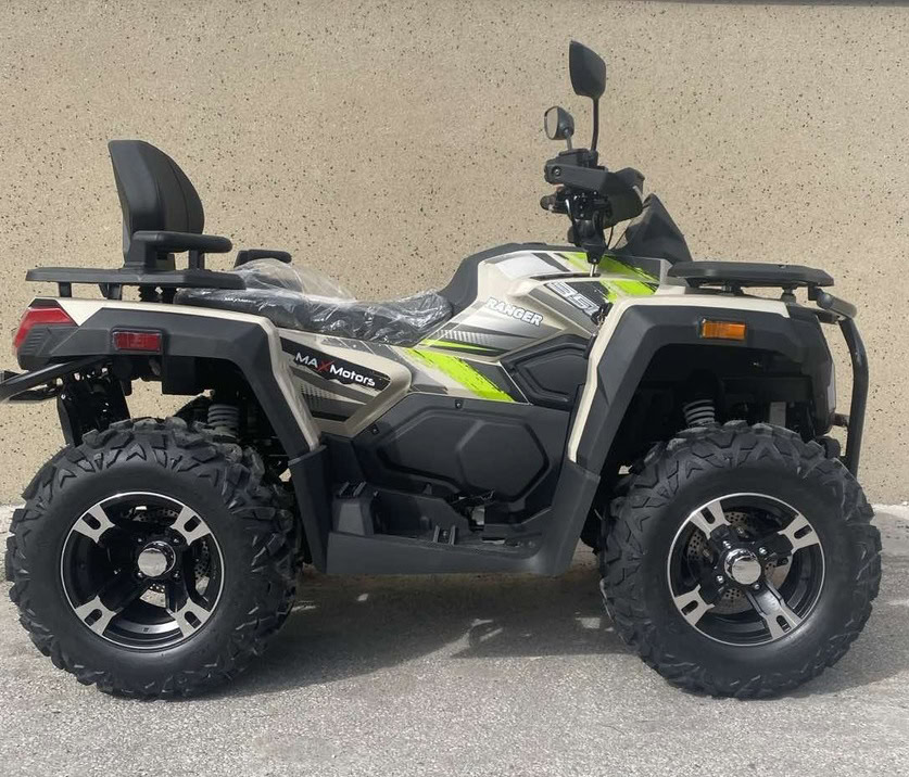 Бензиново АТВ MaxMotors RANGER Gray 350cc, Автоматик , 4х4, с Документи за регистрация - Image 3