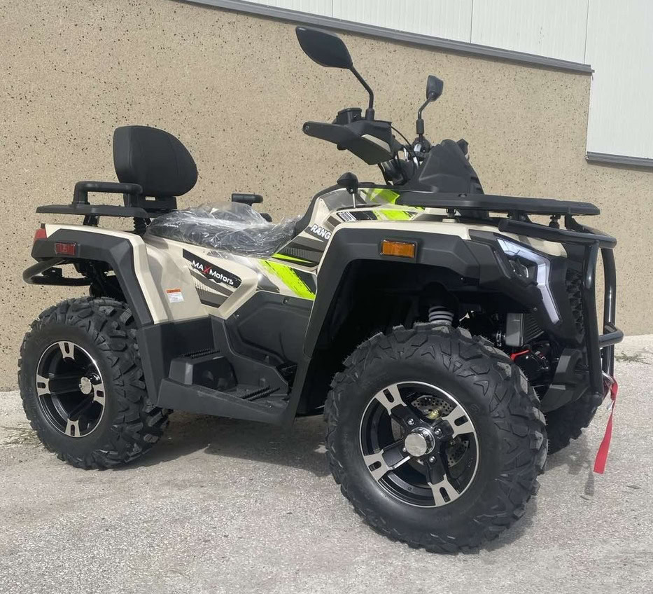 Бензиново АТВ MaxMotors RANGER Gray 350cc, Автоматик , 4х4, с Документи за регистрация - Image 4